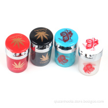 Spot new product hot selling car household cylindrical plastic ashtray with led light
